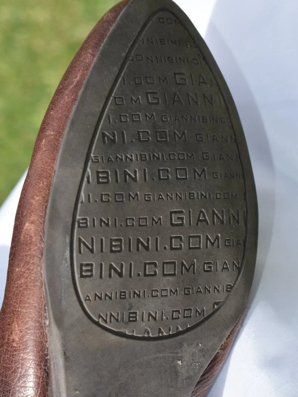 Giani Bini Brown Leather Boots
